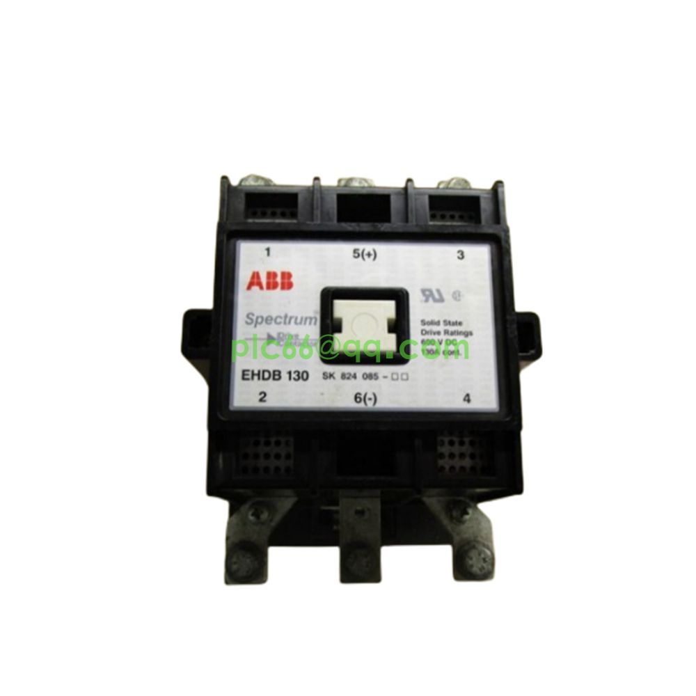 ABB EHDB130 drives the contactor