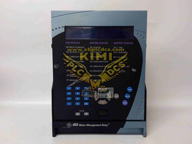 GE SR469-P5-HI-A20-E Motor Management Relay for Medium & High Voltage Motors(图1) SR469-P5-HI-A20-E (1).jpg