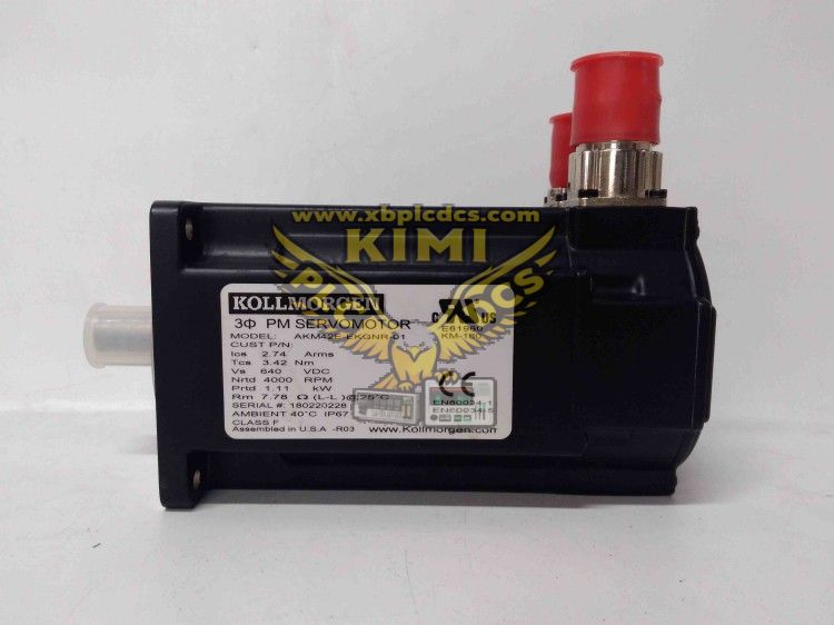 YASKAWA AKM42E-EKGNR-01 Servo Motor 1.5kW 3000rpm for Industrial Automation Systems(图1) AKM42E-EKGNR-01 (1).jpg