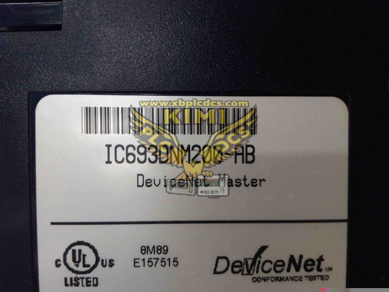 GE IC693DNM200 DeviceNet Master Module-KIMI(图4) IC693DNM200 (4).png