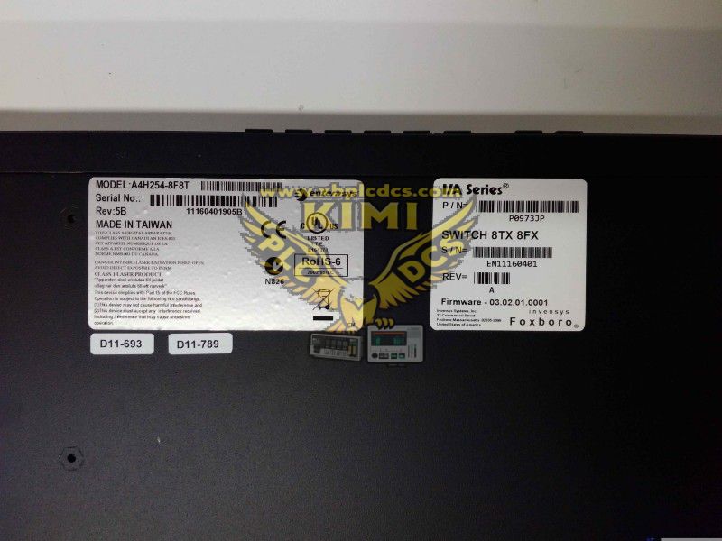 Foxboro A4H254-8F8T P0973JP Layer 2 Managed Industrial Ethernet Switch-KIMI(图2) A4H254-8F8T P0973JP -4.jpg