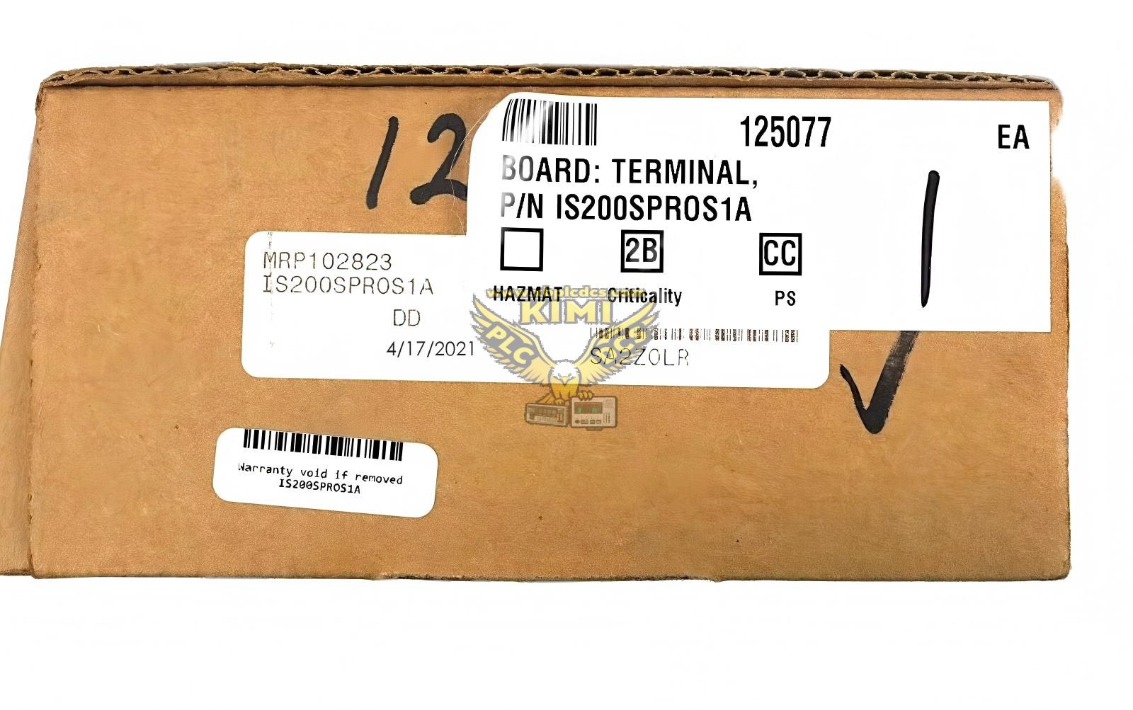 GE IS200SPROS1A | Mark VIeS Emergency Protection Terminal Board--KIMI(图2) s-l1600 (3).jpg