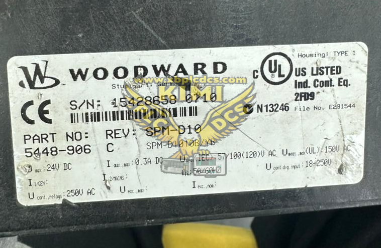 WOODWARD 5448-906 Synchronizer Module(图2) image.png