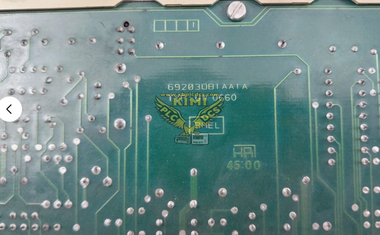 BHEL UN0665AV1 Overexcitation & Protection Logic Module (PN: 69203SV1AA)(图1) image.png