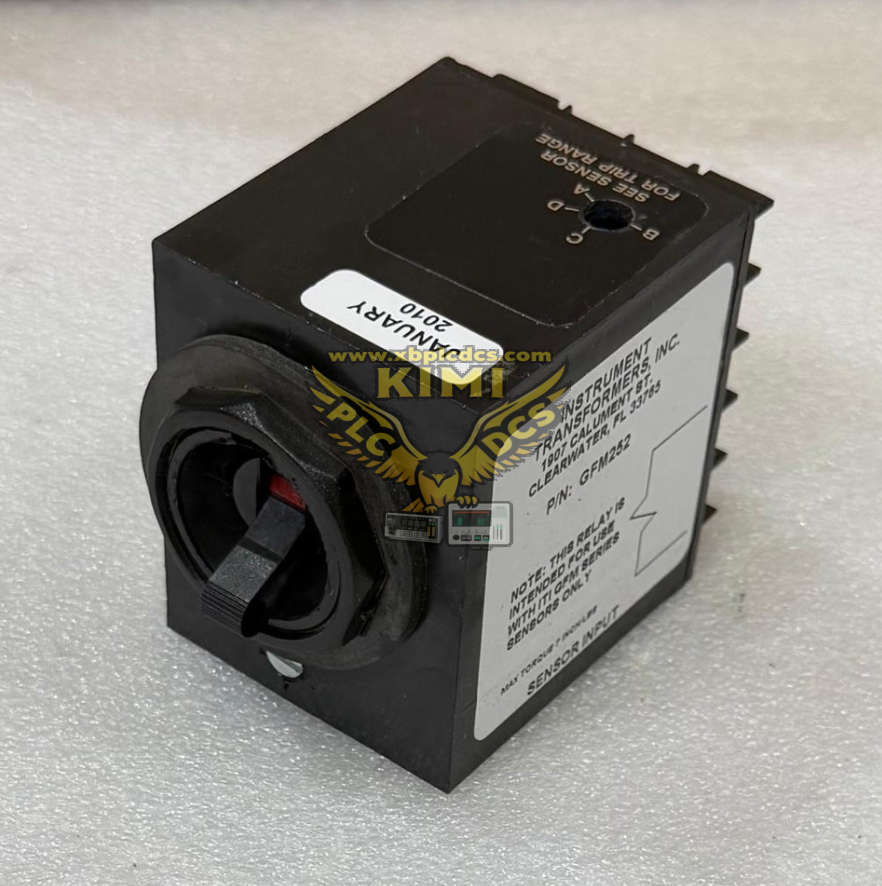 GE Vernova GFM252 Fixed Time-Delay Ground Fault Monitor Relay Document(图1) image.png
