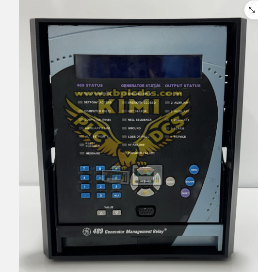 GE Multilin 489-P1-HI-A20-E Generator Management Relay(图1) image.png