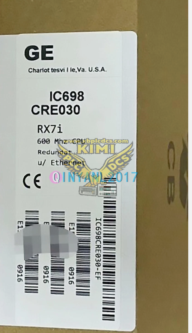 Emerson(GE Fanuc) IC698CRE030 PACSystems RX7i Redundant CPU Module(图1) image.png