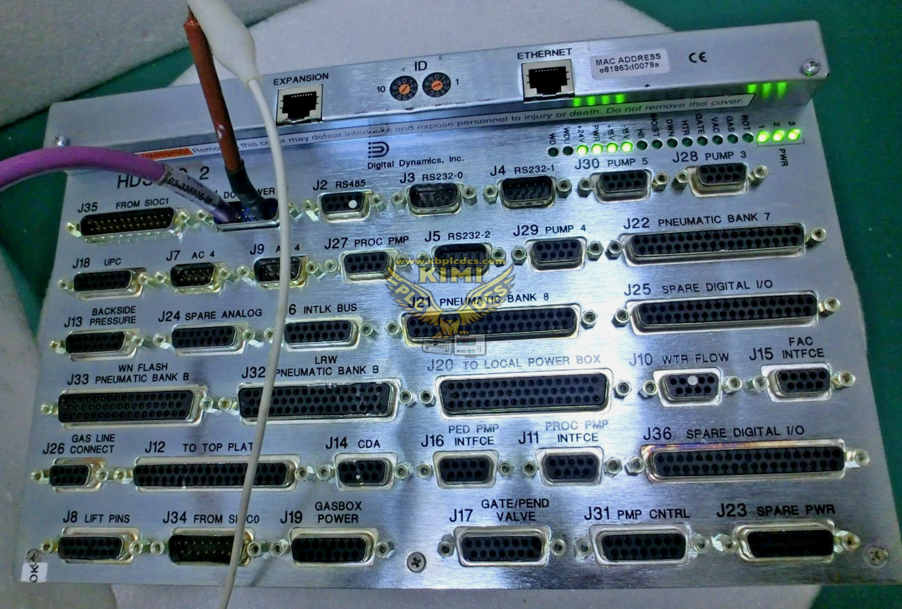 Applied Materials 02‑380738‑00 High‑Speed Stepper Motor Driver PCA Assembly(图1) image.png