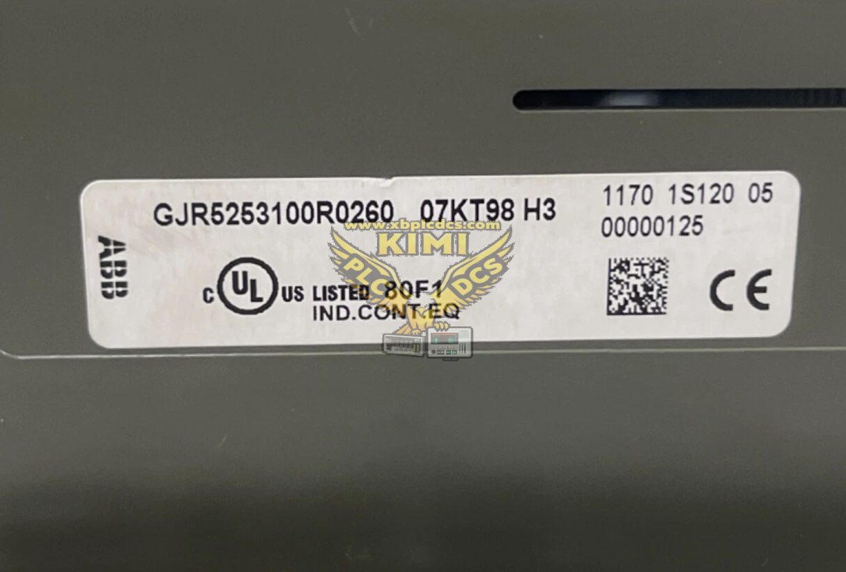 ABB 07KT94‑S H3 (GJR5252100R2201) AC31‑90‑S Safety‑Related PLC CPU Unit(图1) image.png