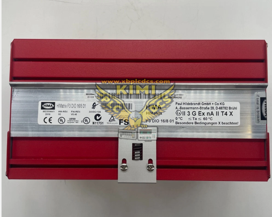 HIMA F60 DIO 24/16 01 HIMatrix F60 High Density Mixed Safety Digital I/O Module(图1) image.png