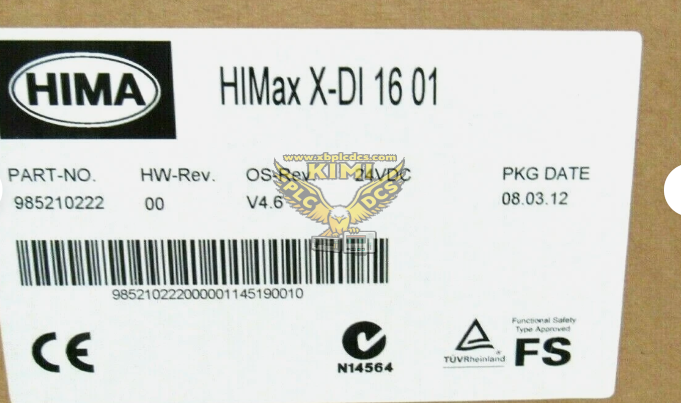 HIMA X-DI 64 51 64-Channel High-Density Safety Digital Input Module(图1) image.png