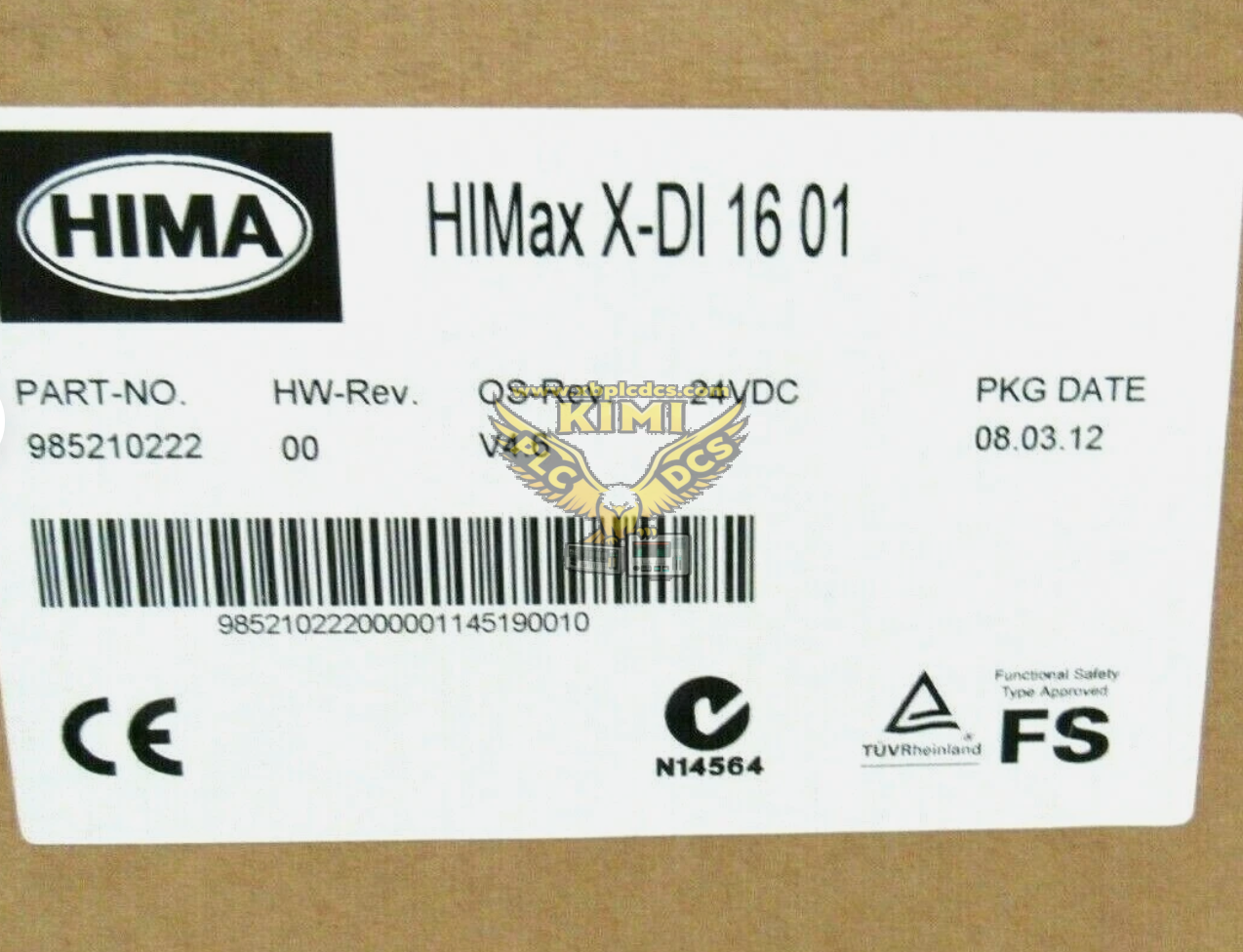 HIMA X-DI 64 01 SIL3 Certified Input Safety Module(图1) image.png