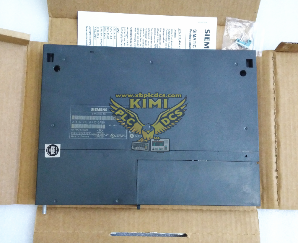 Siemens 6ES7416-2FK02-0AB0 SIMATIC S7-400 CPU416F-2 Central Processing Unit(图1) image.png