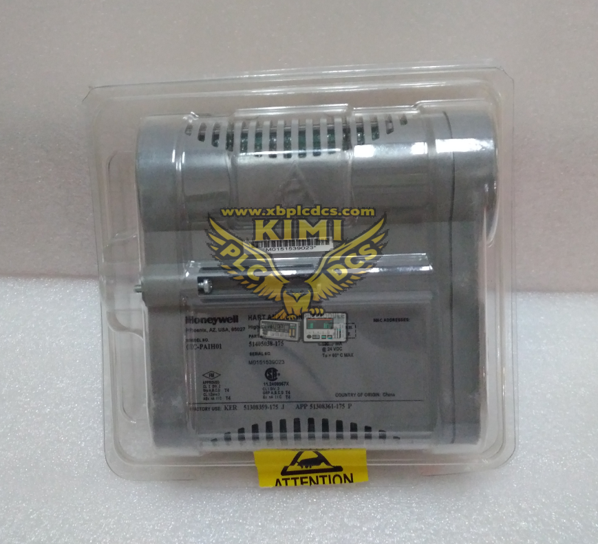 Honeywell CC-PAIH01 (51405038-175) Experion Series C 16-Channel HART High Level Analog Input Module(图1) image.png