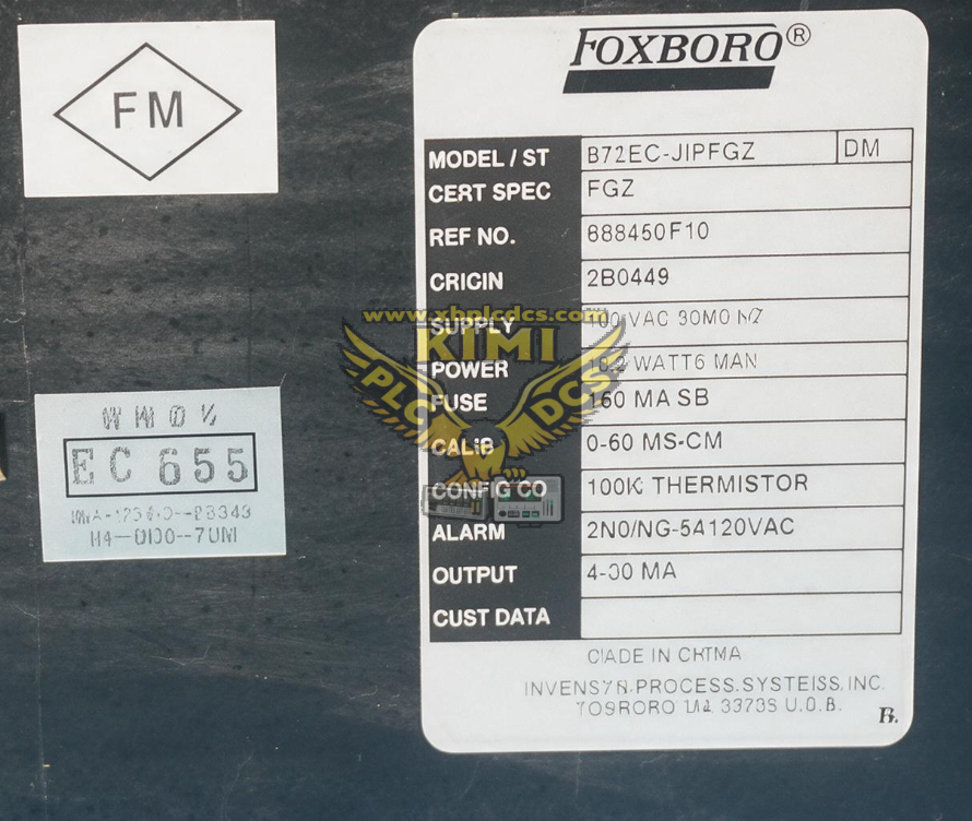 FOXBORO 873EC-JIPFGZ Product Brief Description(图1) image.png
