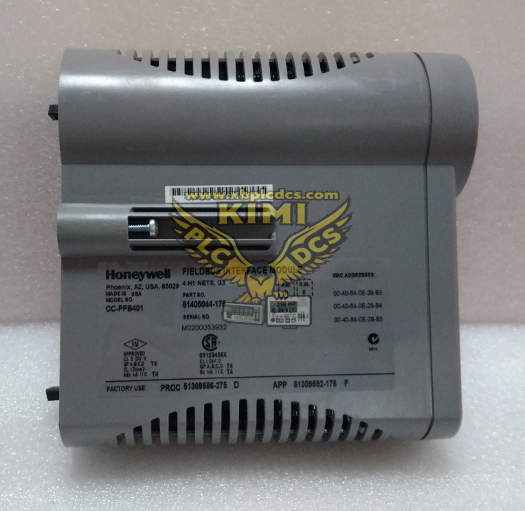 Honeywell CC-PFB401 (51405044-175) Experion Series C FIM4 FOUNDATION Fieldbus H1 Interface Module(图1) image.png