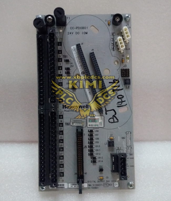 Honeywell CC-TDOB01 (51308371-175) Experion Series C Simplex 32-CH 24VDC Bussed Sourcing Digital Output IOTA Terminal Assembly(图1) image.png