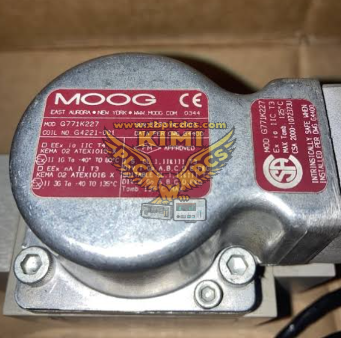 Moog G771K227 Two-Stage Electro-Hydraulic Servo Valve(图1) image.png