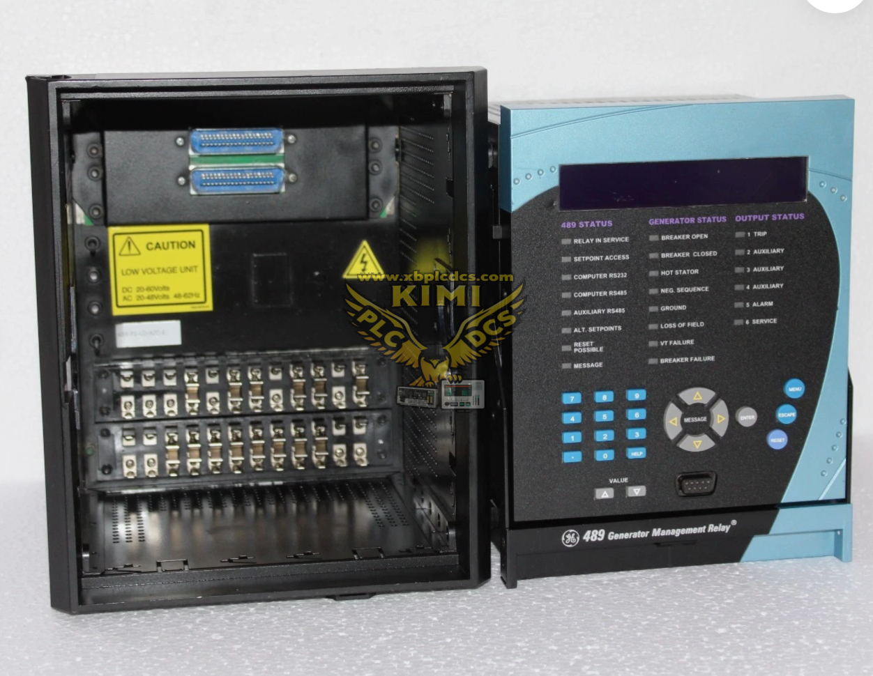 GE Multilin SR489-P1-LO-A20-E Generator Management Relay(图1) image.png