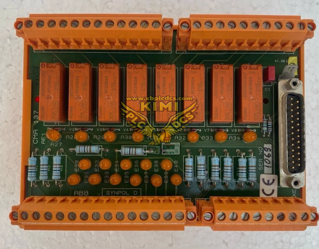 ABB CMA137 (3DDE300417) SYNPOL D Communication Connection Module(图1) image.png