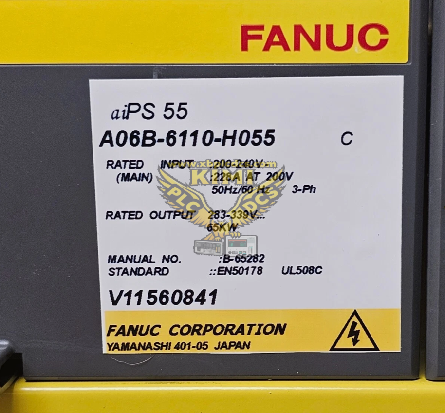 FANUC A06B-6110-H055 αiSV12/12/12 3-Axis Servo Amplifier(图1) image.png