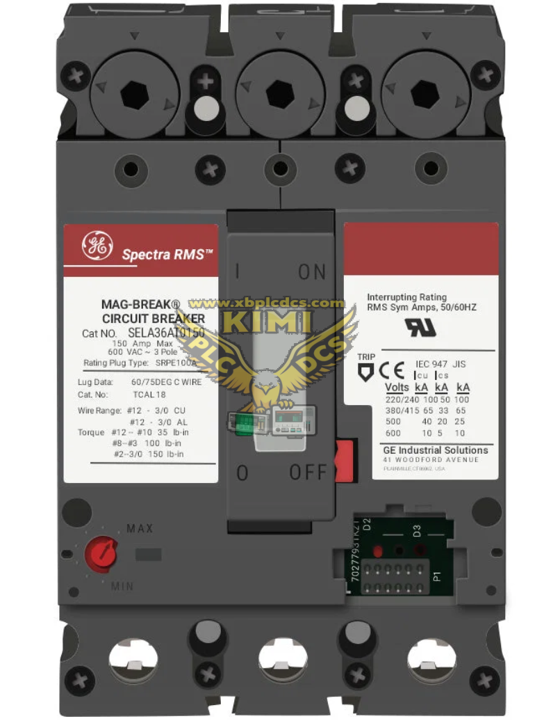 GE Spectra RMS SELA36AT0150 Molded Case Circuit Breaker(图1) image.png