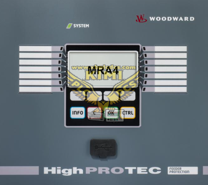 Woodward HighPROTEC MRA4 Directional Feeder Protection Relay(图1) image.png