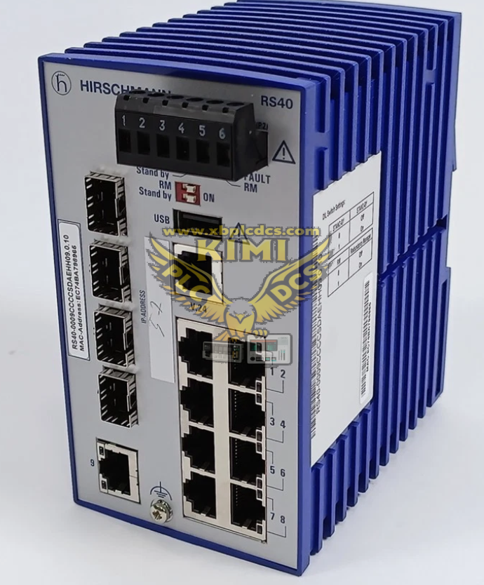 Hirschmann RS40‑0009CCCCSDAE Managed Gigabit Industrial Ethernet Switch(图1) image.png