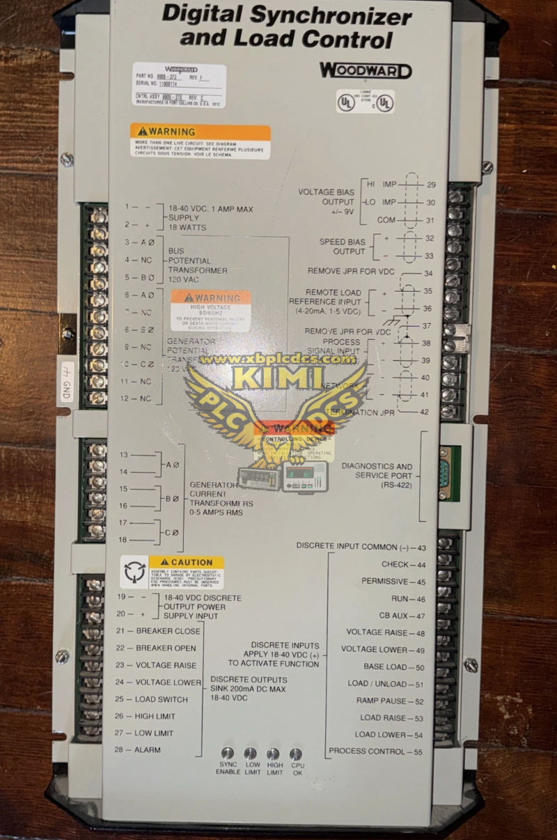 Woodward 9903‑543 505 Digital Turbine Governor(图1) image.png