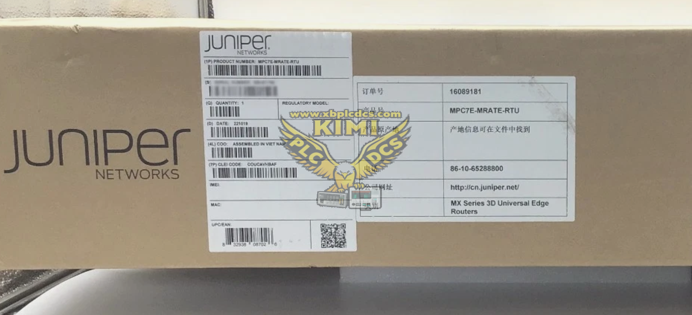 Juniper MPC7E‑MRATE‑RTU Multi‑Rate MPC Line Card for MX Series Routers(图1) image.png