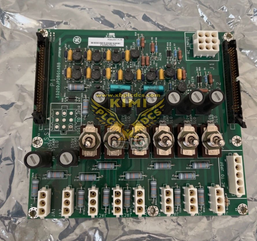 GE IS200JPDBG1A Mark VI Speedtronic Power Distribution Board(图1) image.png