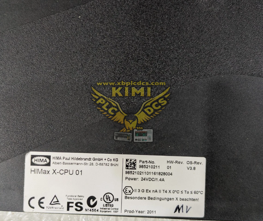 HIMA 985210211 Safety System(图1) image.png