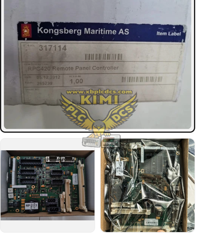 KONGSBERG RPC420 317114 Remote Process Controller(图1) image.png
