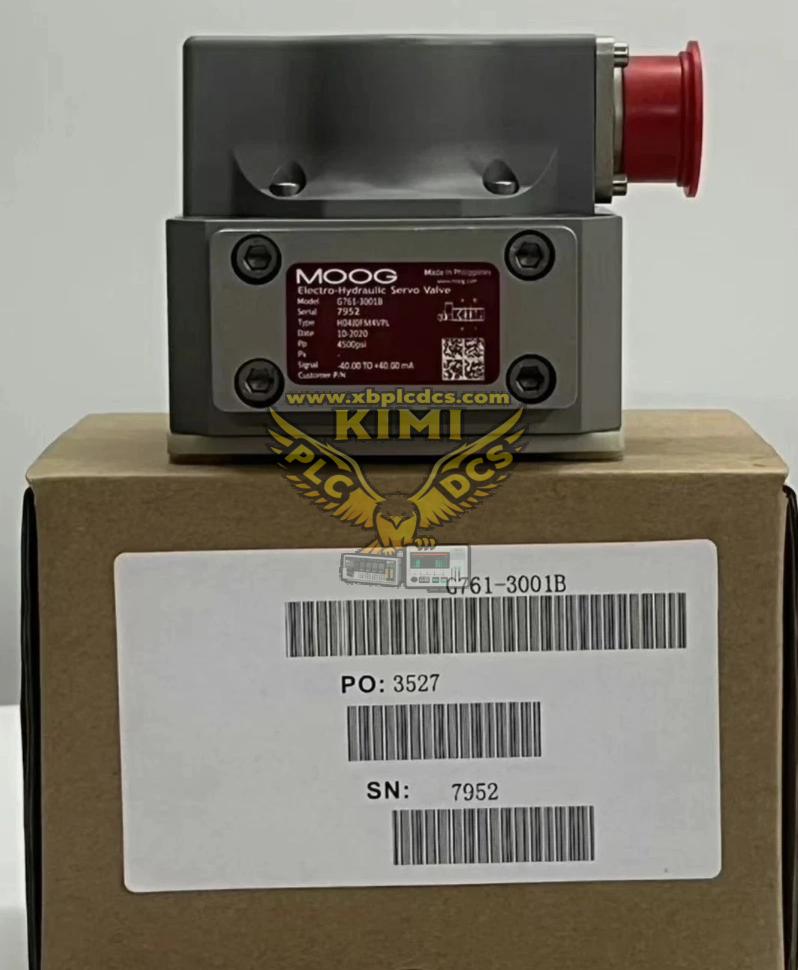 MOOG G761-3001 Electro-Hydraulic Servo Valve(图1) image.png