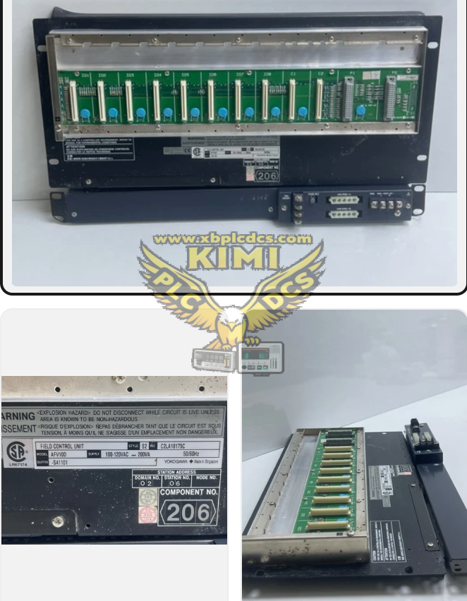 Yokogawa AFV10D-S41201 Duplexed Field Control Unit(图1) image.png